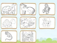Desert Animals Coloring Book image